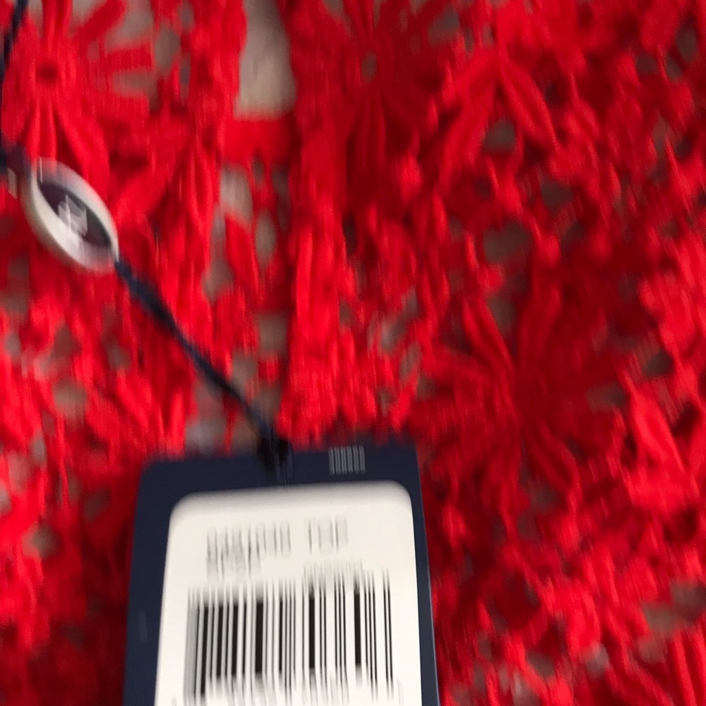 Ralph Lauren red crochet top - Picture 5 of 6